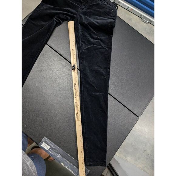 AG Adriano Goldschmied Black Coated Farrah Skinny Ankle High-Rise Jean Women's - Picture 9 of 9